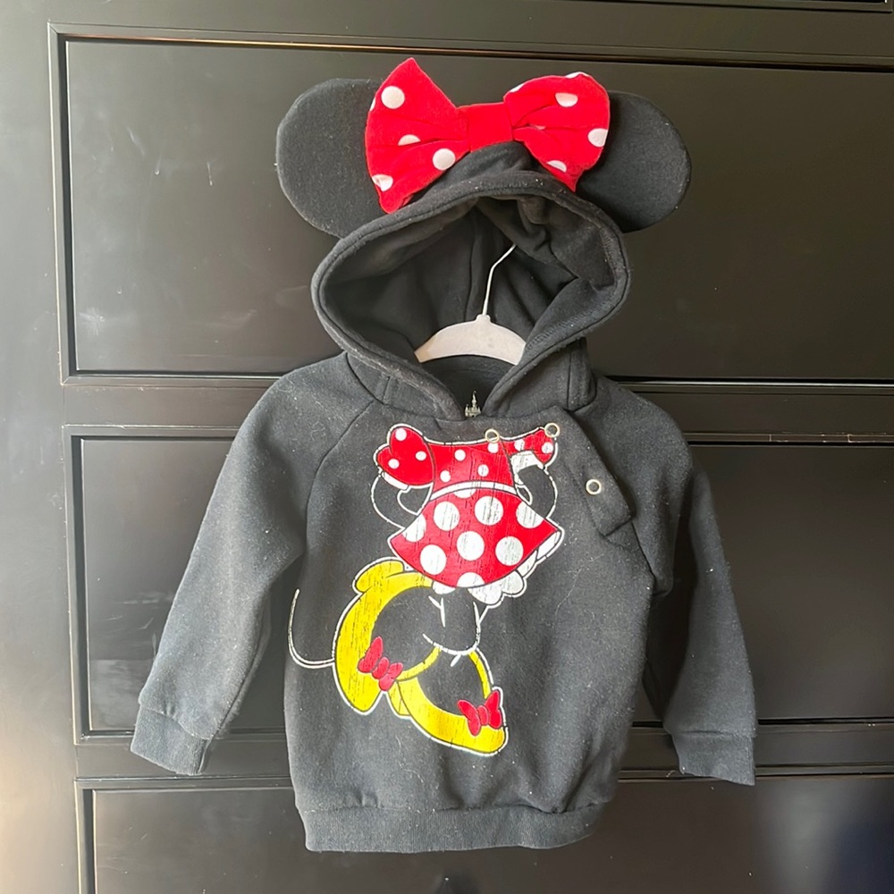 2/$18 Minnie Mouse infant hoodie